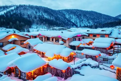 雪乡之春,随手都是一张风景明信片-东北网黑龙江-东北网