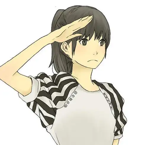 小学生戴红领巾向国旗敬礼的卡通图片和手画的中国结,很急!快哦!