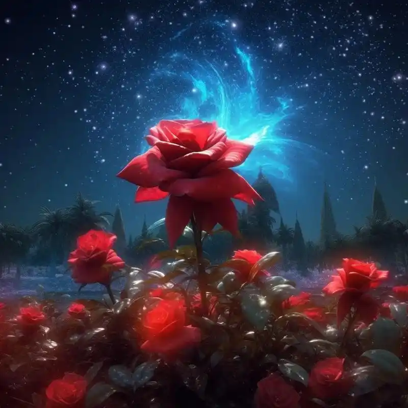 星空倒影荷花香.#创作灵感 夜幕降临,星空中闪耀着无数的星星 - 抖音