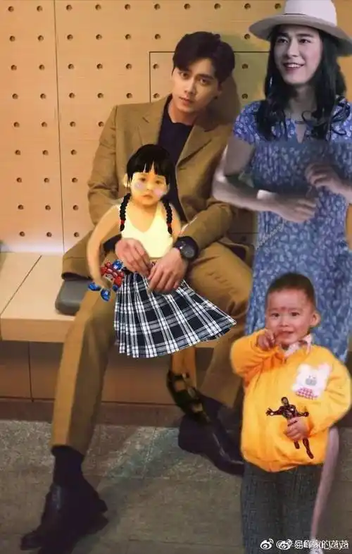 真是幸福的一家人李易峰竟儿女双全还有美娇妻