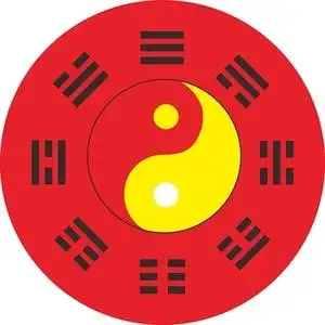 包邮太极八卦图挂图