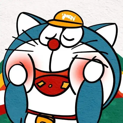 长耳朵的哆啦a梦个性微信头像