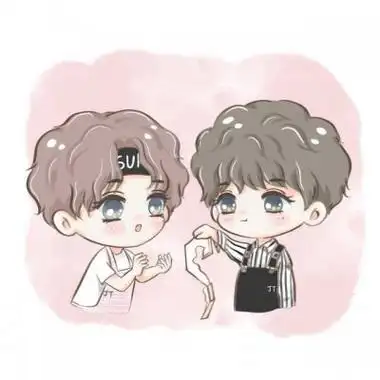 蔡徐坤q版图片头像高清好看的蔡徐坤的q版卡通头像图片