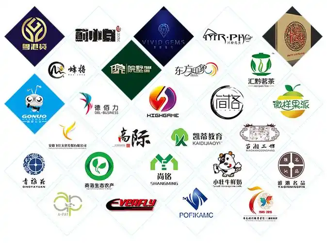 公司logo设计图形标志商标包装vi店标画册企业品牌网站标志设计