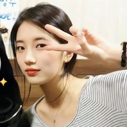 秀智素颜状态#好干净的美女‖裴秀智头像