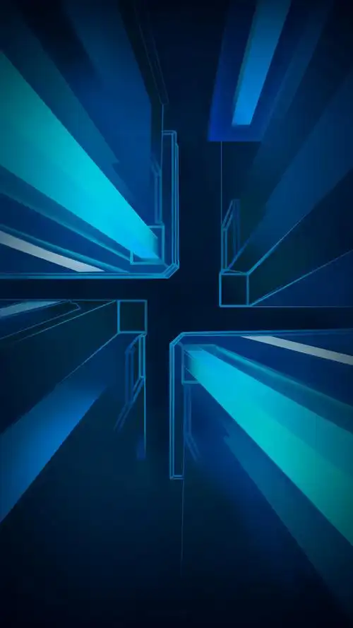 科技感光影手机壁纸
