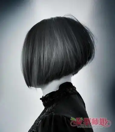 波波头后面短一点图片 超短波波头后面剃上去(3)