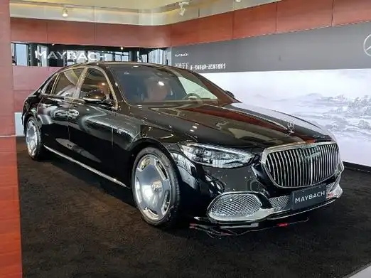 23款奔驰迈巴赫s680雍容大气4座爱马仕橙3298万起