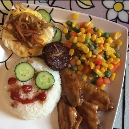 红黑豆做的精致简单的午饭