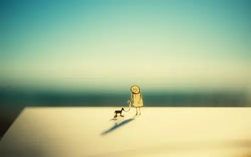 创意纸片人桌面壁纸下载