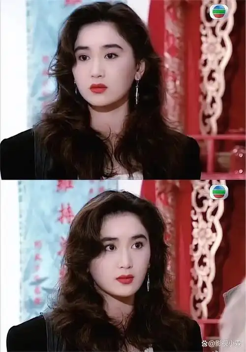 照片中,温碧霞身穿性感妩媚的服装,依旧保持着年轻时的外貌,而老公则