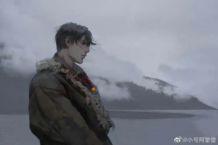 有没有比较好看的闷油瓶张起灵壁纸或者动漫的图