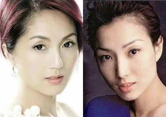 十年前的郑秀文和杨千嬅傻傻分不清年轻时候的sammi也是神仙姐姐啊