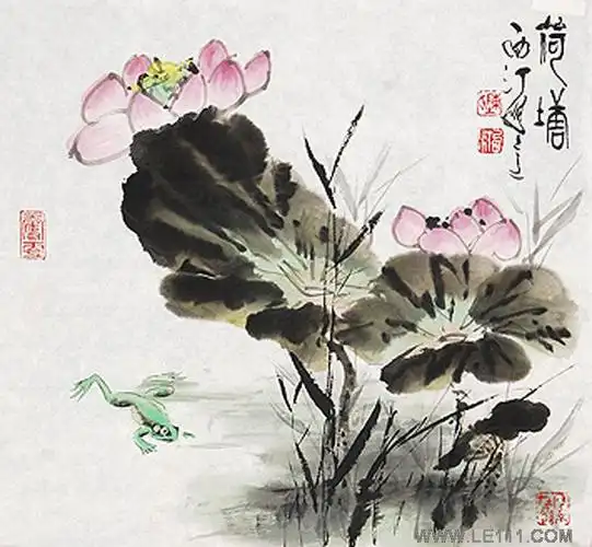 陈西汀-陈西汀的作品"河塘"-淘宝-名人字画-书画服务中心,书画销售