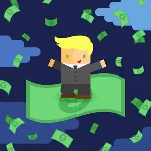 业务与雨钱照片