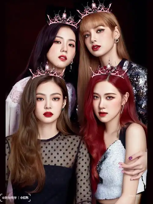 blackpink四闺女高清图想要jisoo的脸,jennie的直角肩