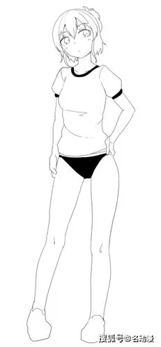 如何画好动漫人物背部