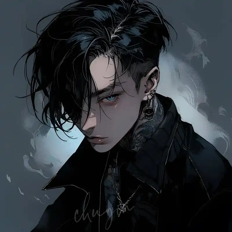 高冷男生头像 #动漫男头 #二次元 #高冷脸  #男生头像  - 抖音