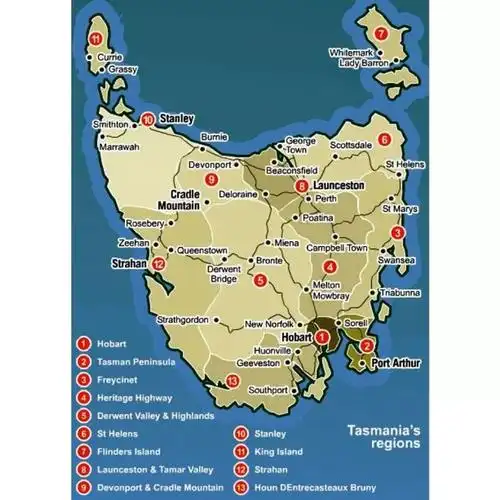 塔斯马尼亚岛在澳洲这颗心形小岛上好好生活