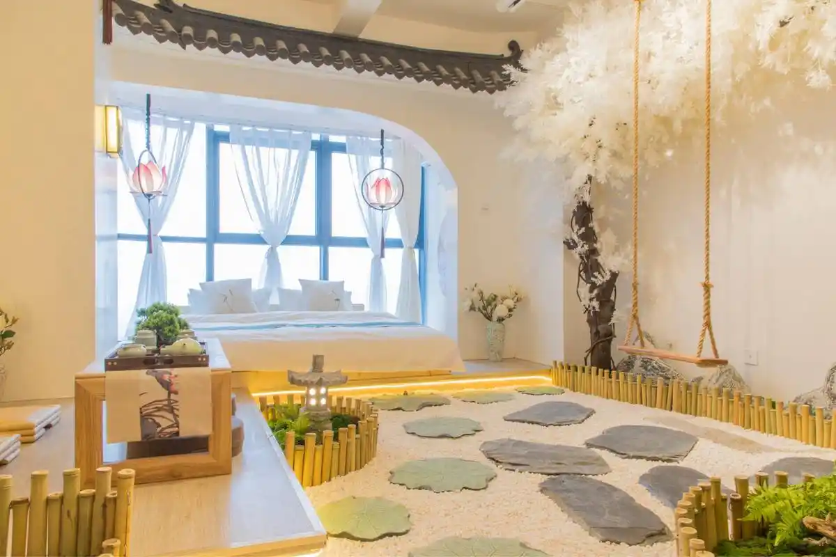 原创西安找一家古风民宿还有免费的古装可以穿