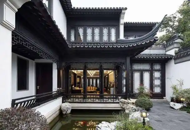 农村古典园林别墅(农村古典园林别墅图片)