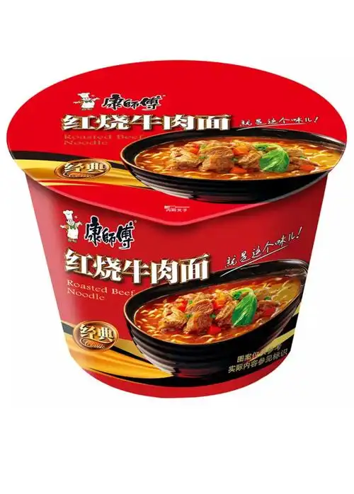 康师傅红烧牛肉面