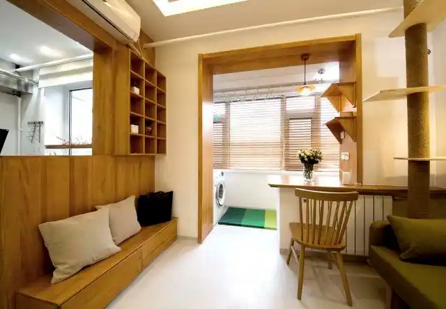 榨干每个空间一居改两居40平小户型各种功能照样实现