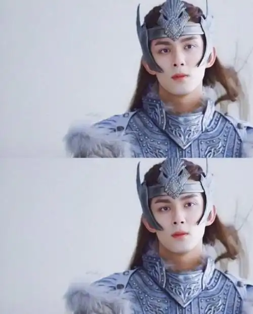 吴磊星汉灿烂盔甲造型路透