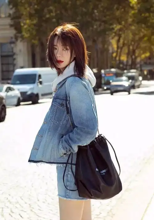 齐肩锁骨碎发 齐肩直发发型图片2019-图片大观-奇异网