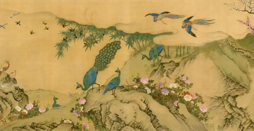 中国画鸟的画法图片中国画鸟图片大全