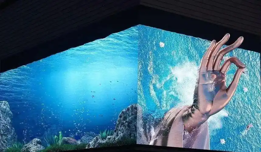 vr观感0202揭秘户外裸眼3d显示屏