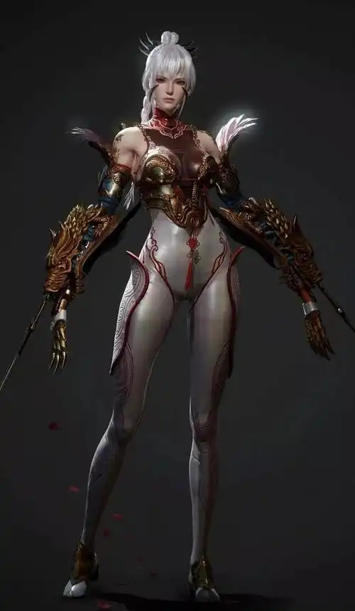 游戏美女图(11)女战士_网易订阅