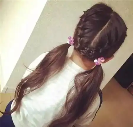 九款小女孩日常编发适合儿童的漂亮发型