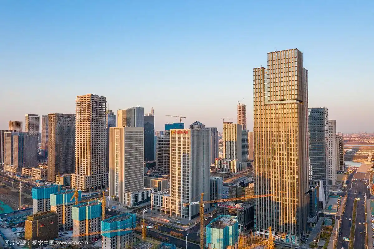 天津滨海新区于家堡中心商务区