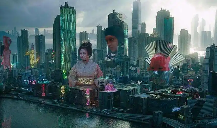《攻壳机动队》口碑砸了,但片中cyberpunk依旧适合装逼