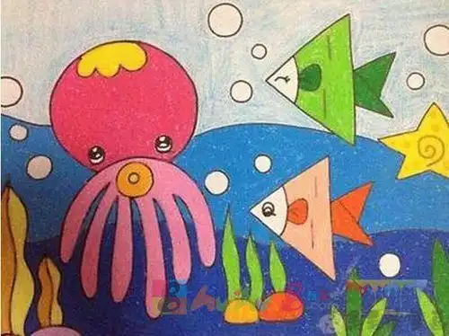 一幅美丽简单漂亮的画二年级简笔画 简笔画图片大全-蒲城教育文学网