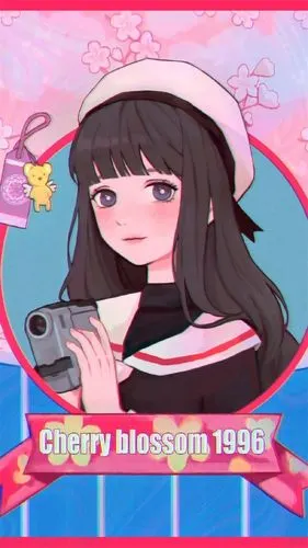 可爱甜美二次元美少女图片手机壁纸