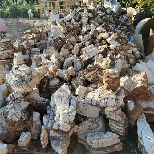 千层石 奇石园林景观石头工程造景 厂家批发千层石假山免费设计