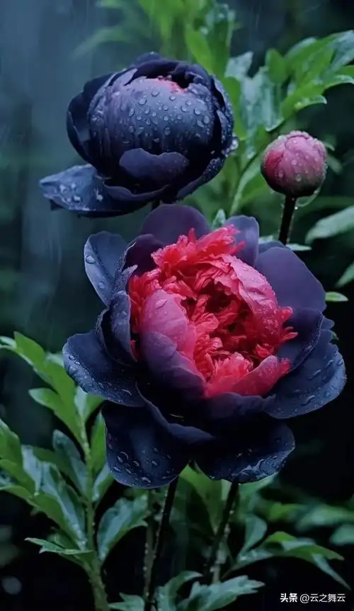 黑牡丹看牡丹盛放才知国色天香