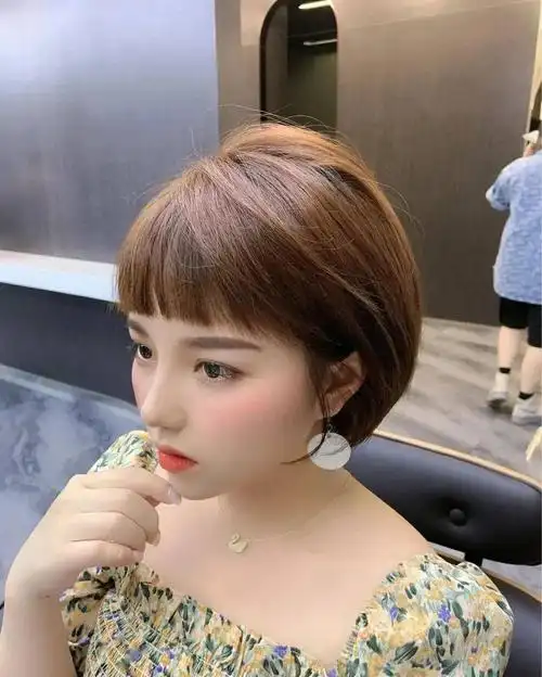 六大网红刘海短发