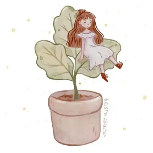 水彩插画 | 温馨治愈的手绘小插画