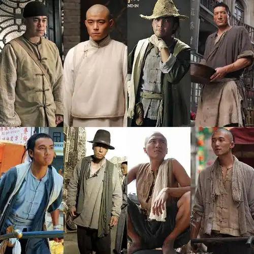 十月围城同款晚清民国影视古装车夫乞丐农民百姓群演棉麻演出服装