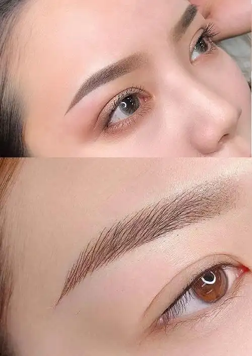 可以说顾客的喜好不一样,线条眉对于追求仿真的人群来说是非常适合的