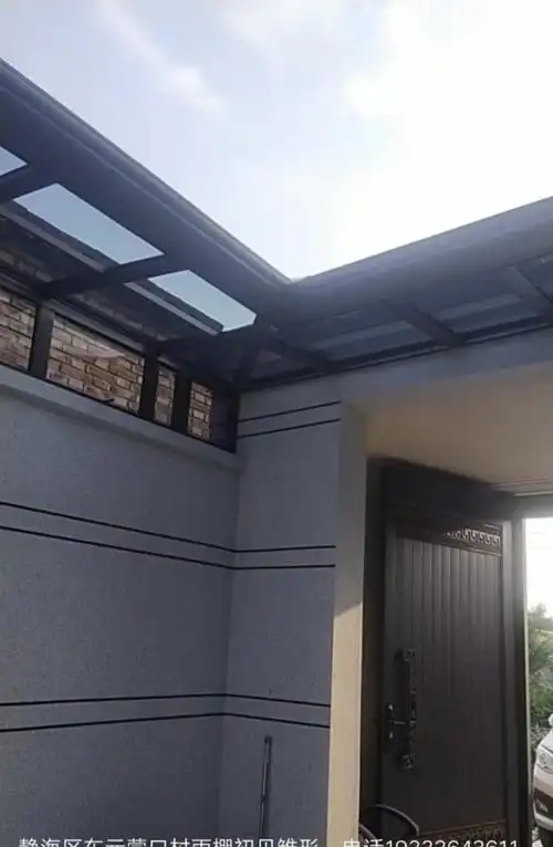 铝合金雨棚厂家直销,免费测量包安装