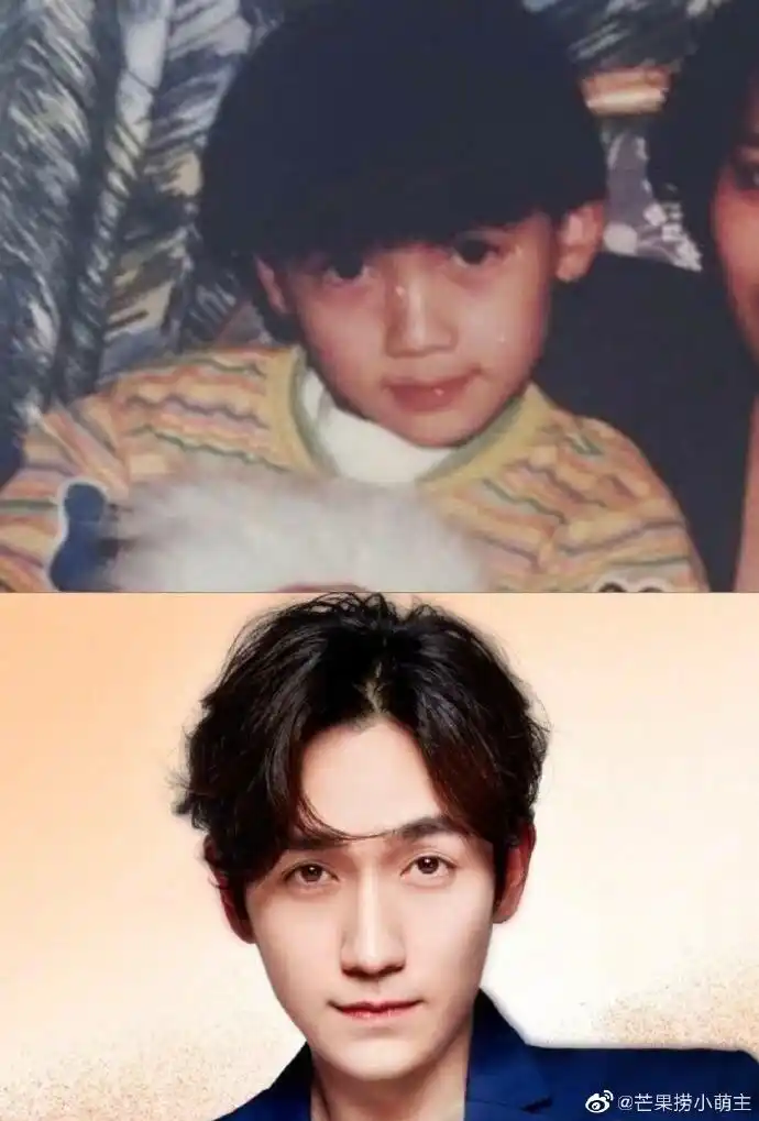 [朱一龙][分享]190418 朱一龙高清童年照曝光 天赐的可爱有机的灵气