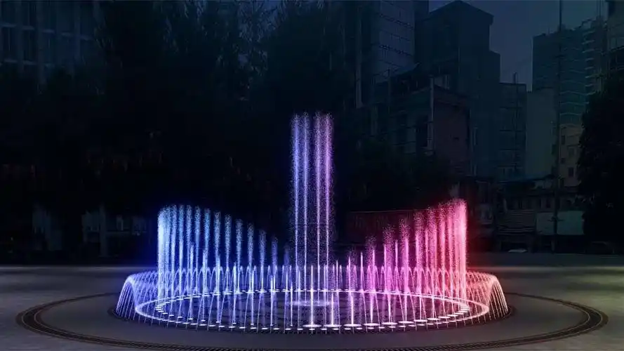 喷泉水景管道安装处理方法