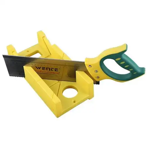 锯斜木工锯子家用手锯拼接锯木锯柜45度夹背夹背锯