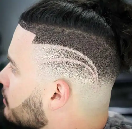 雕发小创意让男士发型不再单调