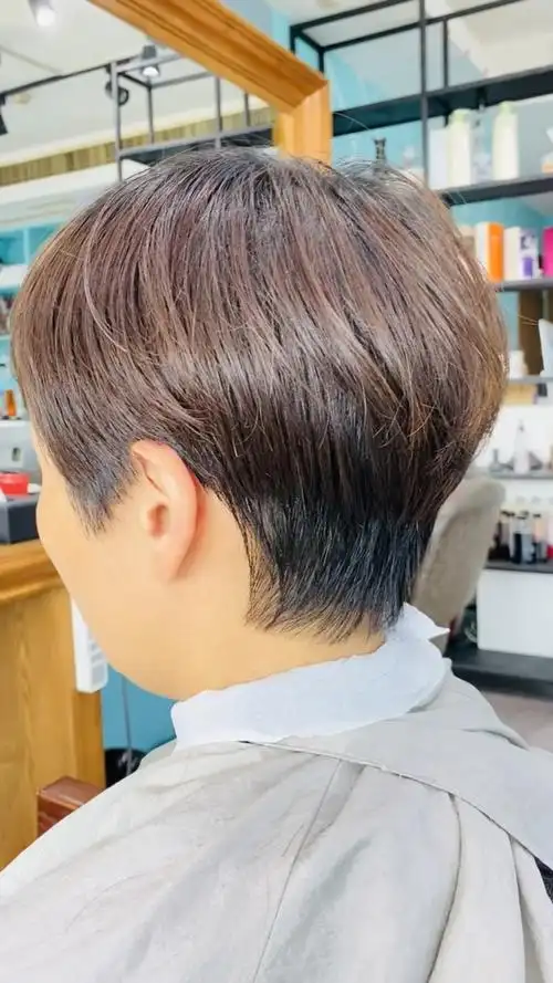 饱满后脑勺的发型 随意吹干即可成型#短发  #精致短发  #2022短发