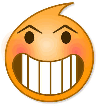 搞笑聊天表情龇牙咧嘴可爱gif动图_动态图_表情包下载_soogif